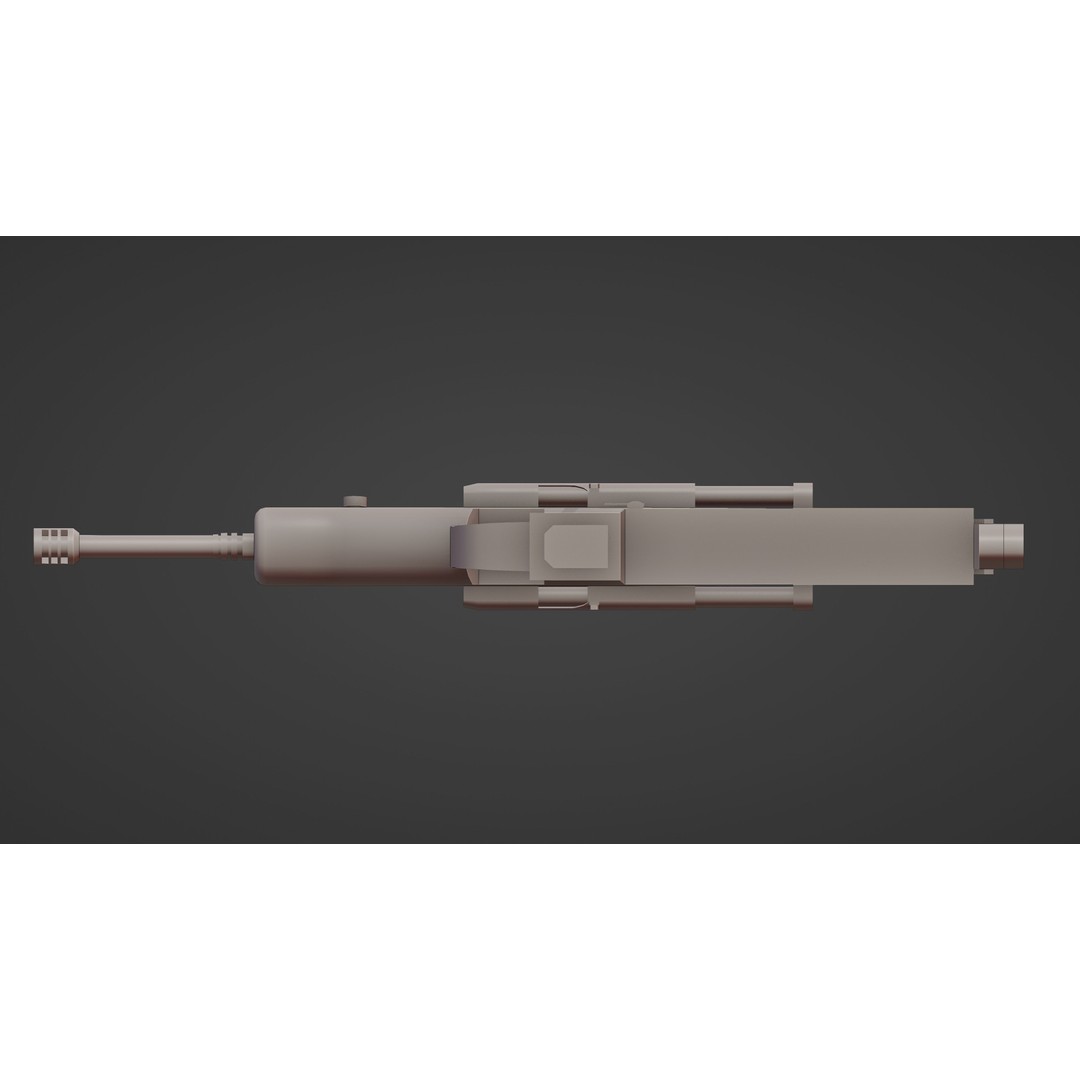 VIPER 72M SMG 3D Model – Low Poly Rigged Game Asset, FBX - View 23