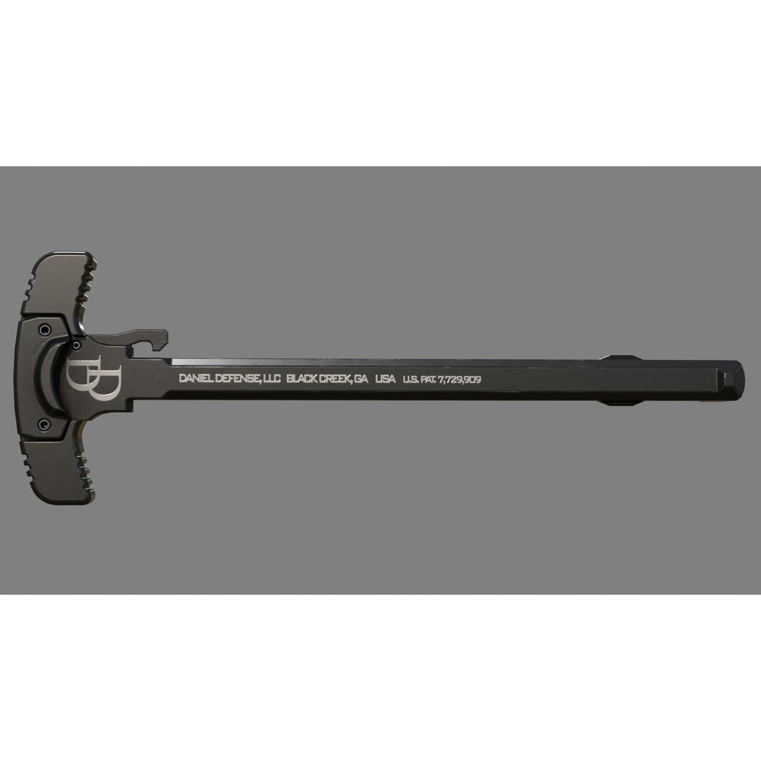 GRIP-N-RIP Charging Handle 3D Model – Low Poly Game Ready Replica, FBX - View 11