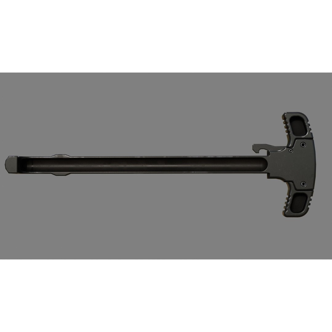 GRIP-N-RIP Charging Handle 3D Model – Low Poly Game Ready Replica, FBX - View 13