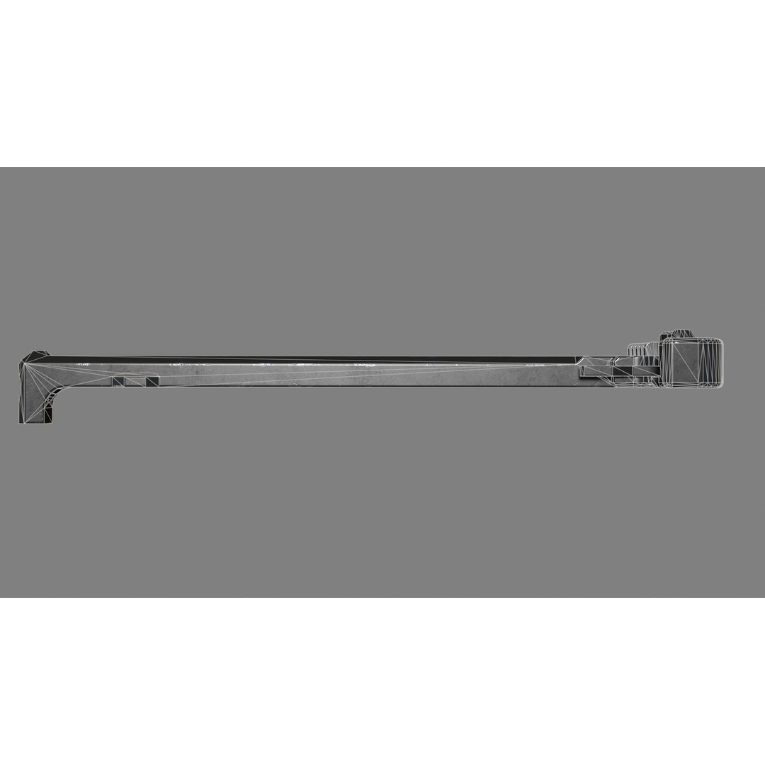 GRIP-N-RIP Charging Handle 3D Model – Low Poly Game Ready Replica, FBX - View 15