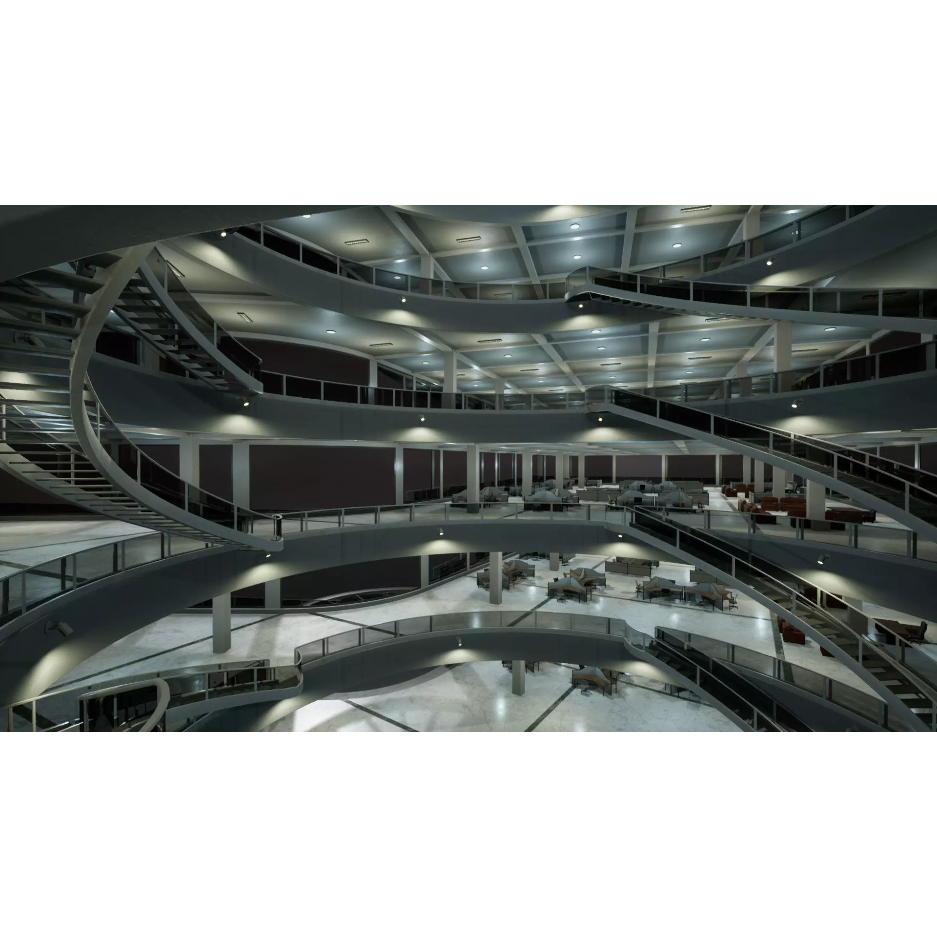 Research Center 02 - Low-Poly Game-Ready 3D Model - View 2