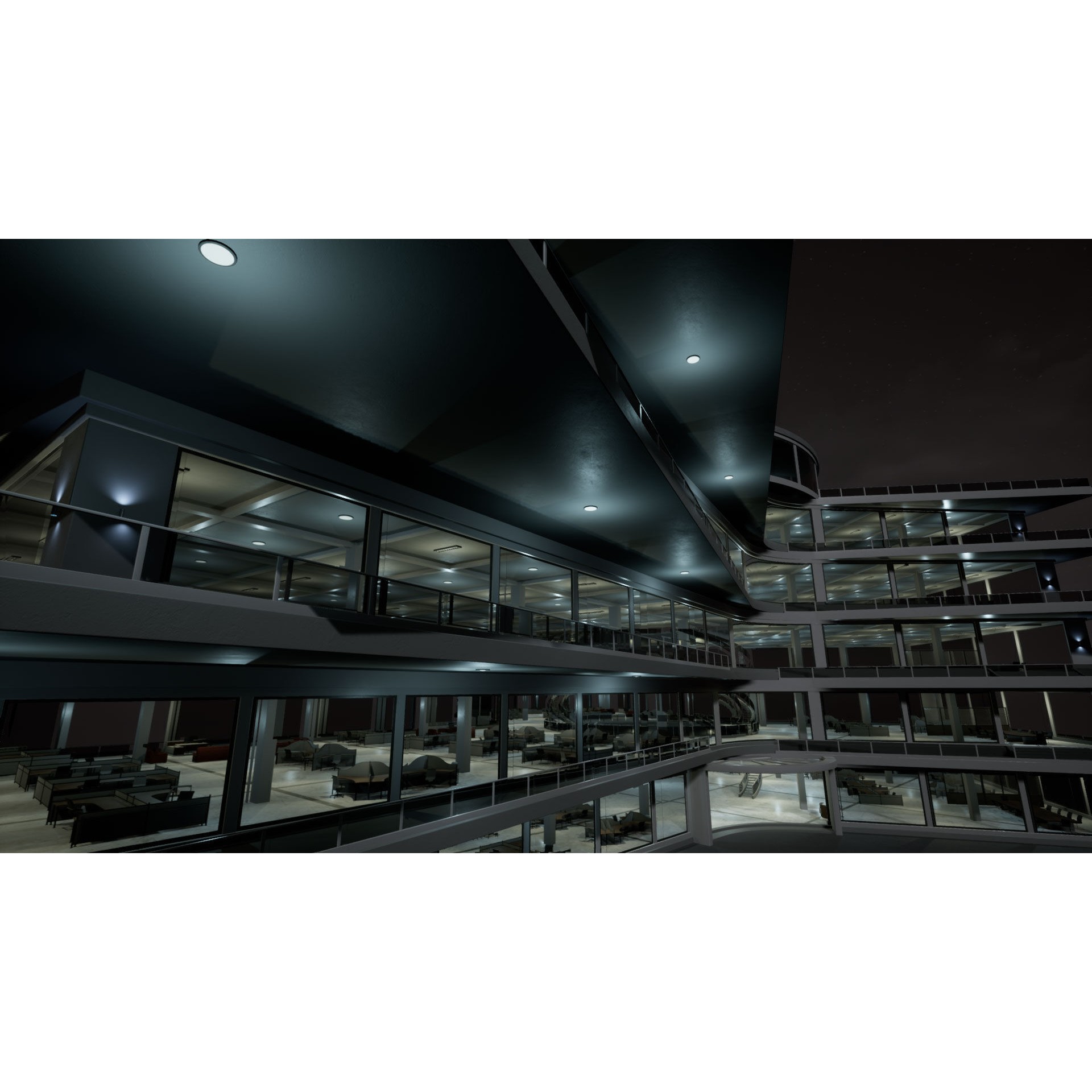 Research Center 02 - Low-Poly Game-Ready 3D Model - View 3