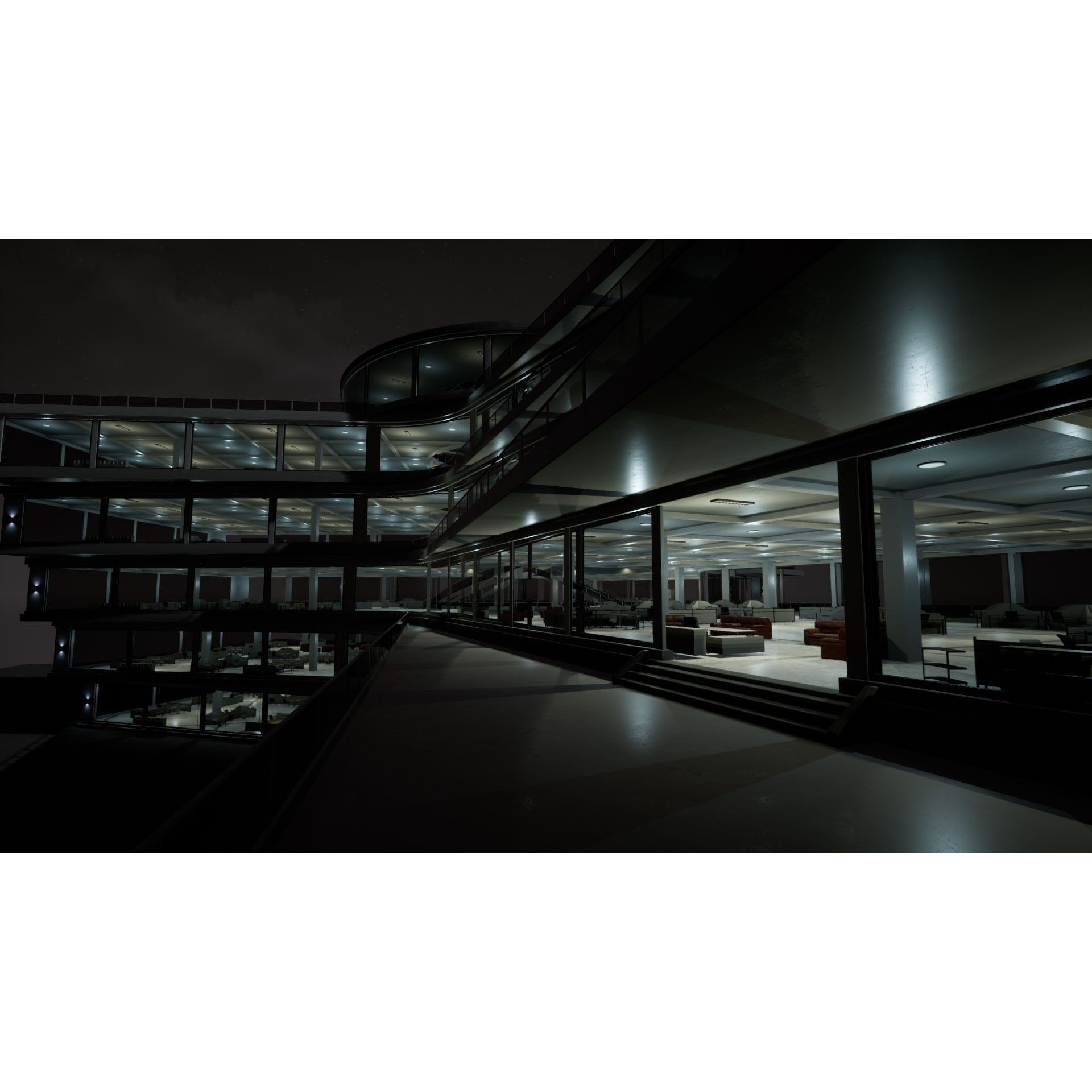 Research Center 02 - Low-Poly Game-Ready 3D Model - View 5