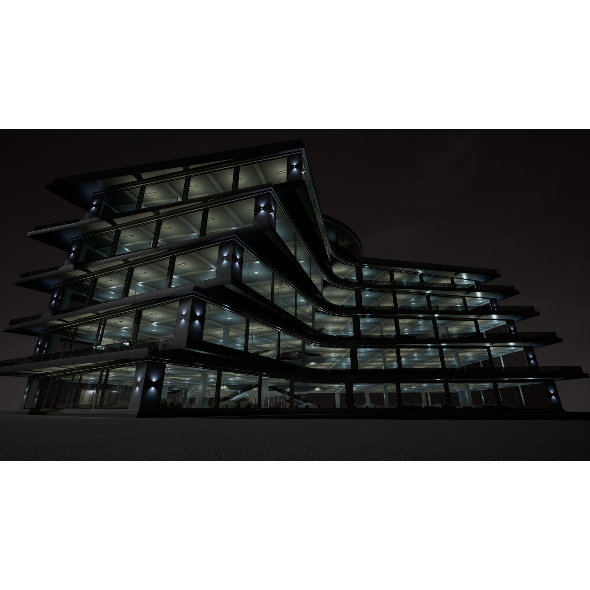 Research Center 02 - Low-Poly Game-Ready 3D Model - View 7