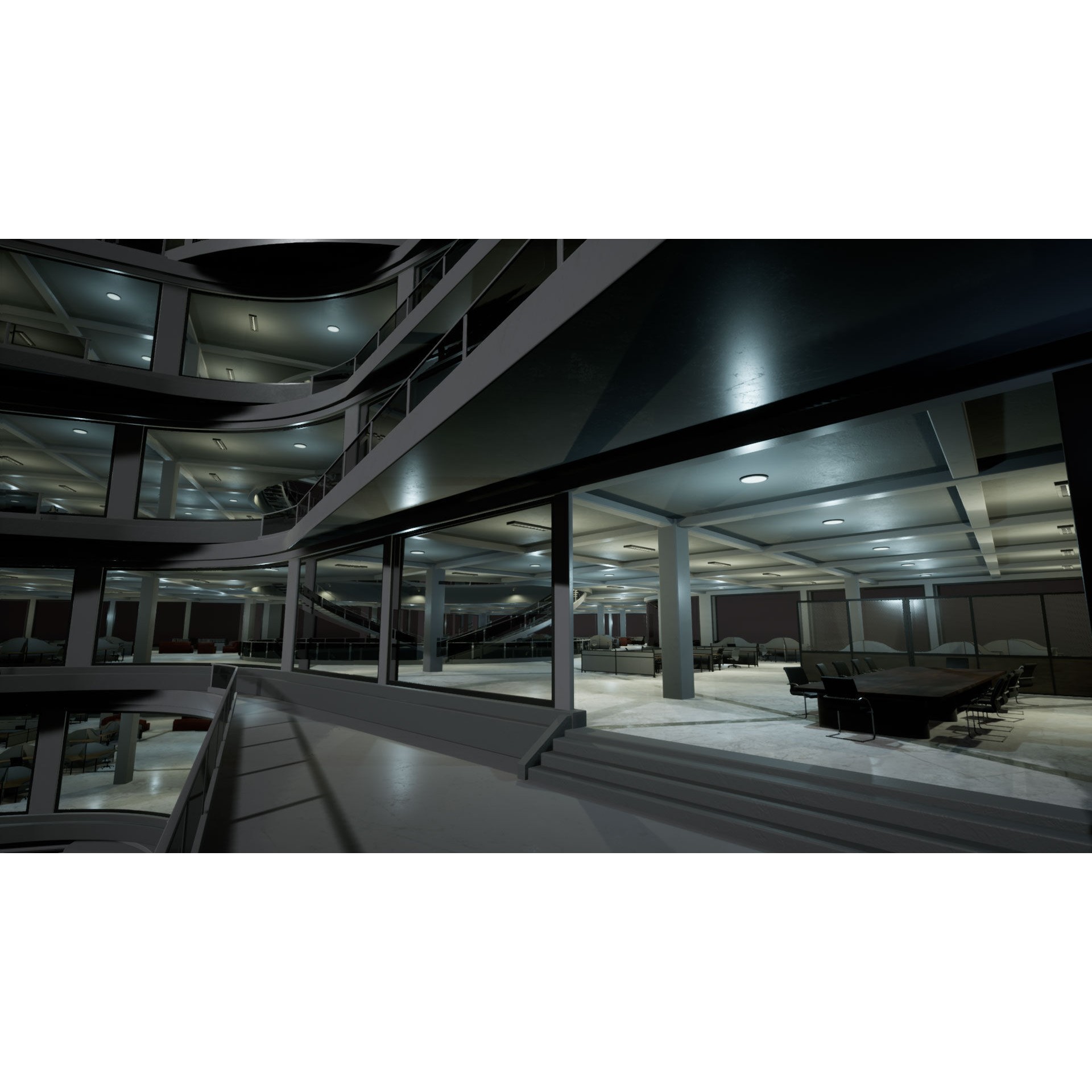 Research Center 02 - Low-Poly Game-Ready 3D Model - View 8