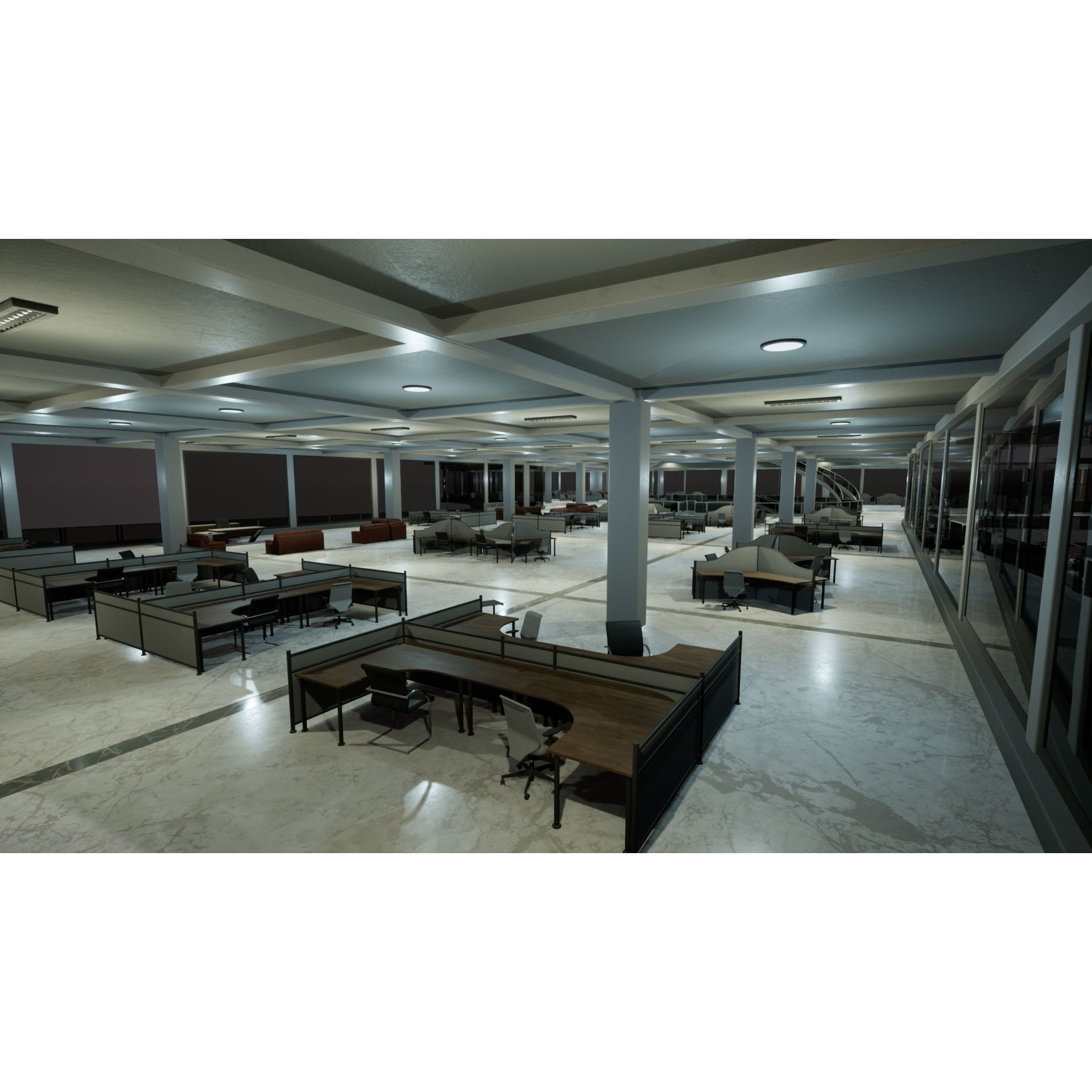 Research Center 02 - Low-Poly Game-Ready 3D Model - View 9