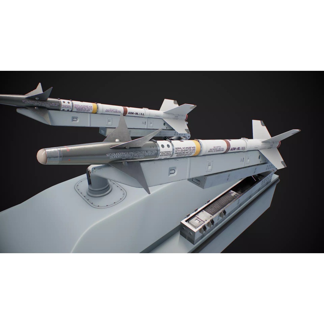 Magura V7 3D Model – Low Poly Game Ready Military Watercraft, FBX - View 16