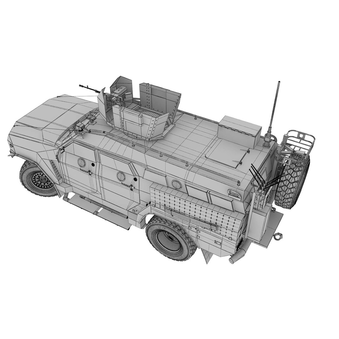 Apc Novator 3D Model – High Poly Military Vehicle, FBX, Game Ready
