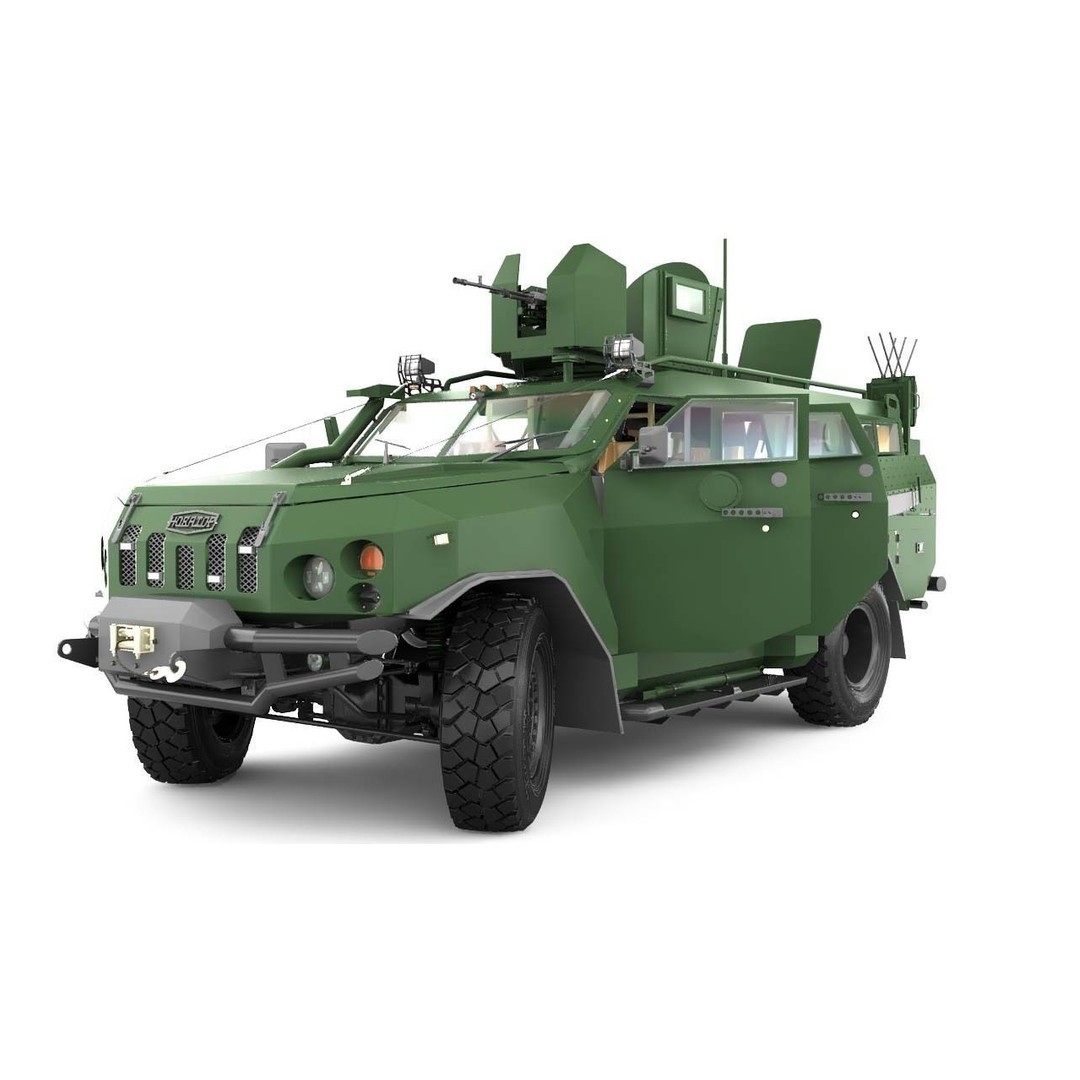 Apc Novator 3D Model – High Poly Military Vehicle, FBX, Game Ready - View 10