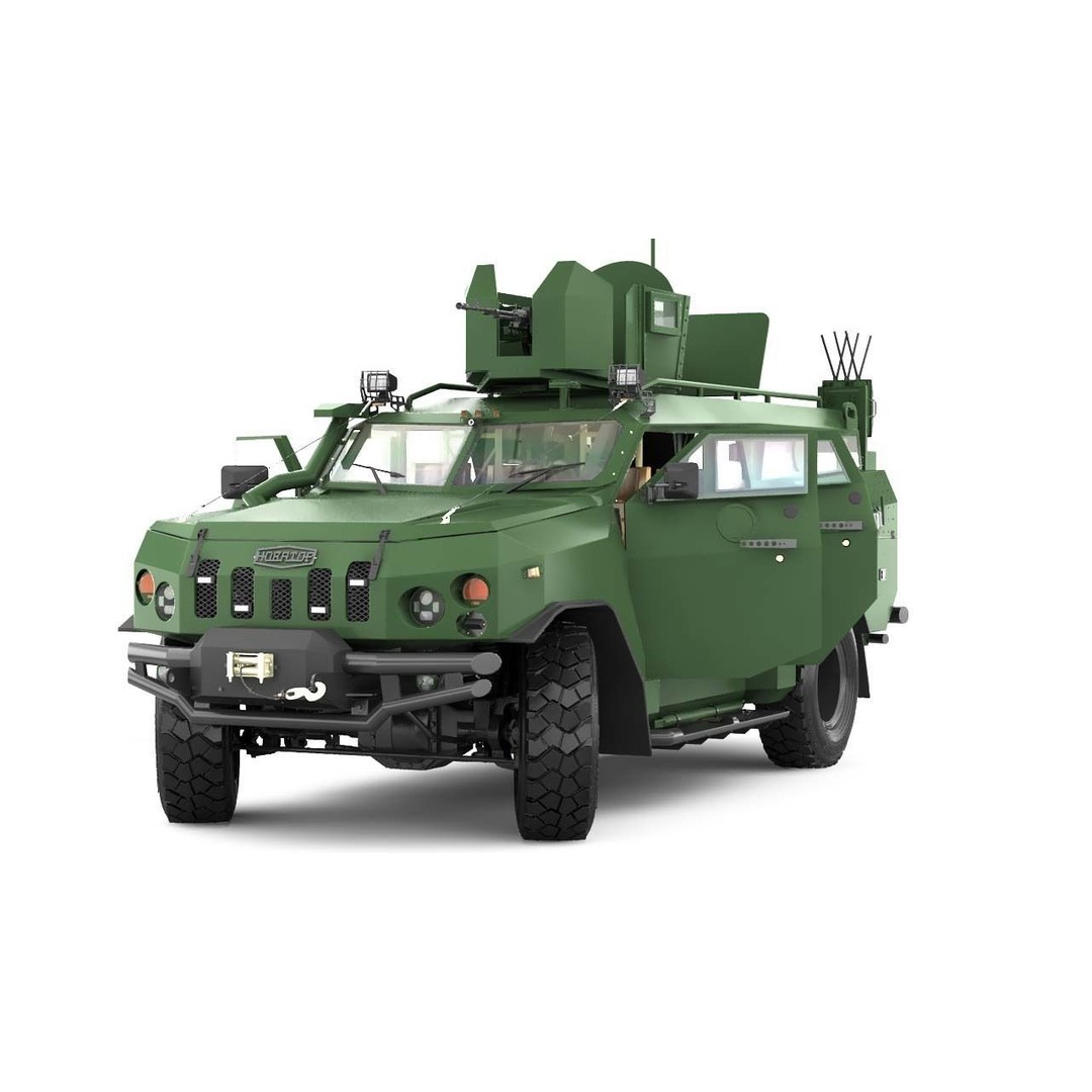 Apc Novator 3D Model – High Poly Military Vehicle, FBX, Game Ready - View 19