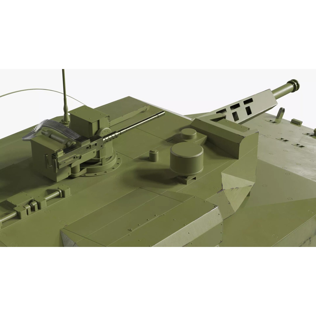 Armored Infantry Fighting Vehicle 3D Model – Rigged Military Asset, FBX - View 13