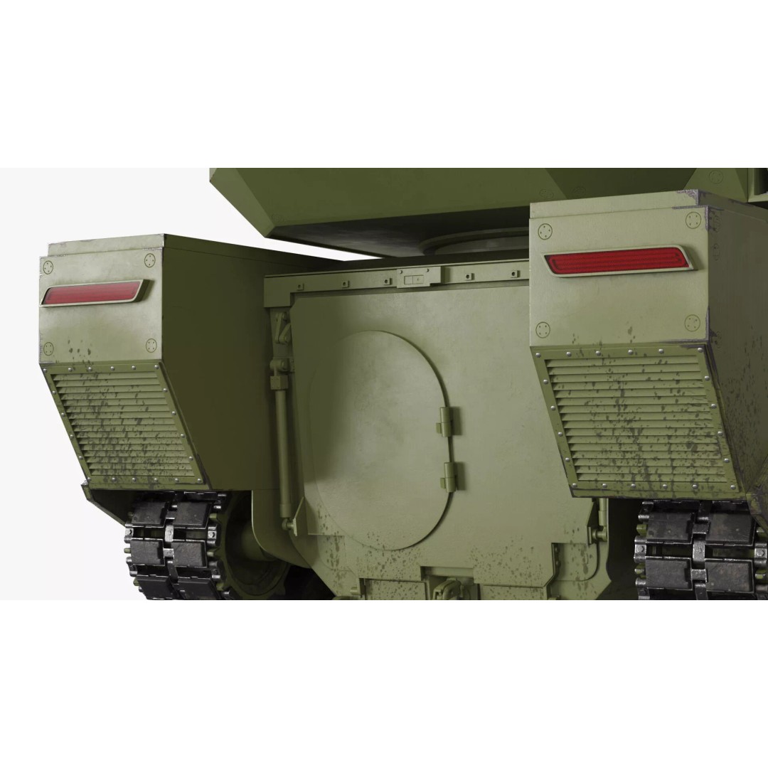 Armored Infantry Fighting Vehicle 3D Model – Rigged Military Asset, FBX - View 15