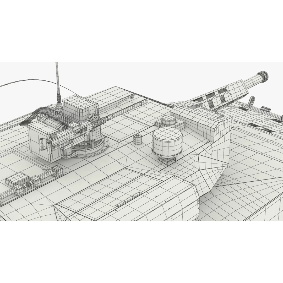 Armored Infantry Fighting Vehicle 3D Model – Rigged Military Asset, FBX - View 21