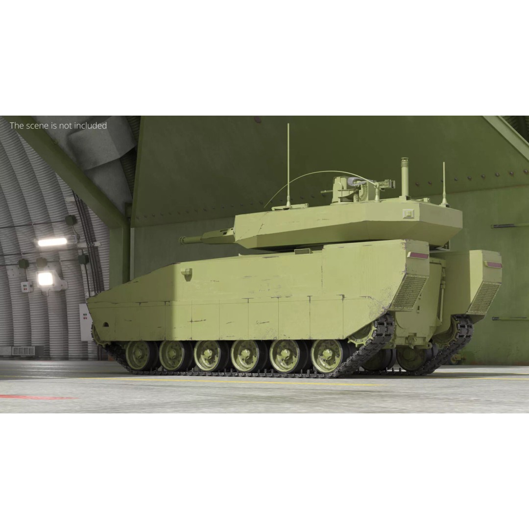 Armored Infantry Fighting Vehicle 3D Model – Rigged Military Asset, FBX - View 5
