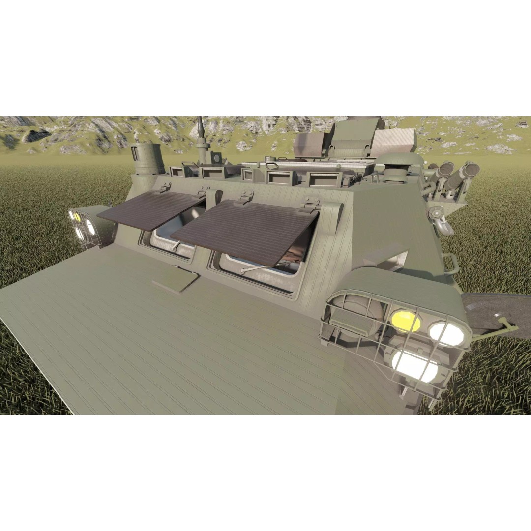 WZ550 4x4 3D Model – Military Vehicle with Textures, FBX, OBJ - View 21