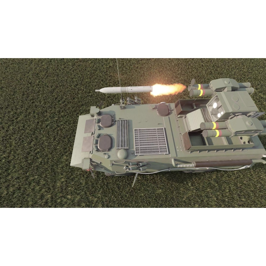 WZ550 4x4 3D Model – Military Vehicle with Textures, FBX, OBJ - View 28