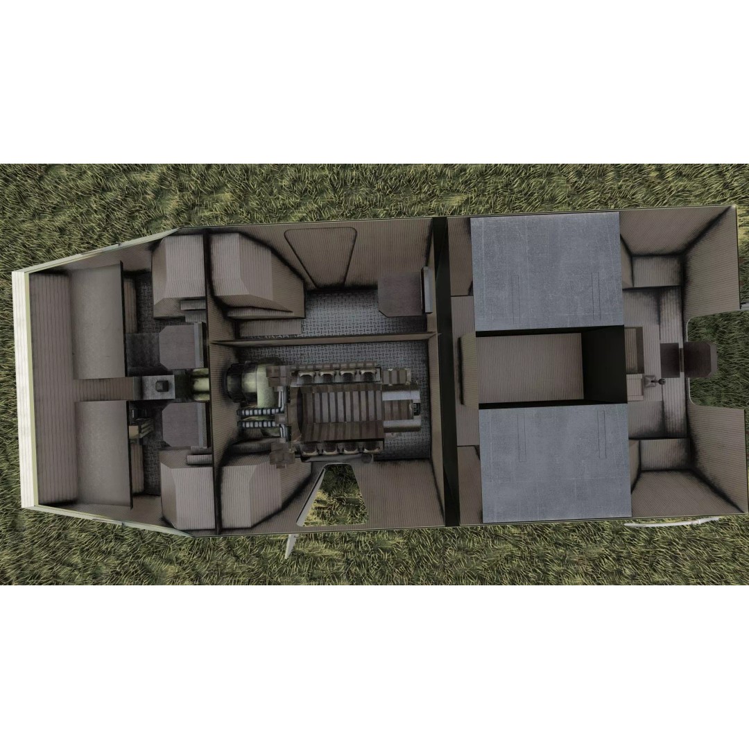 WZ550 4x4 3D Model – Military Vehicle with Textures, FBX, OBJ - View 34