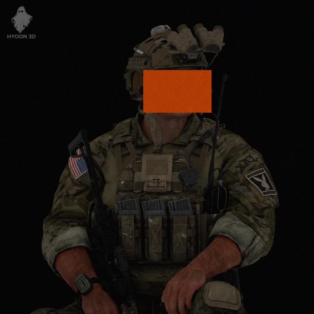 Crye Jumpable Plate Carrier 3D Model – Low Poly Military Vest, FBX