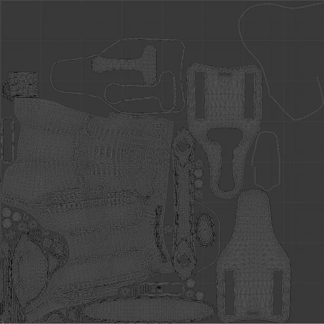 Safariland 6360RDS Holster 3D Model – PBR Textures, FBX, OBJ