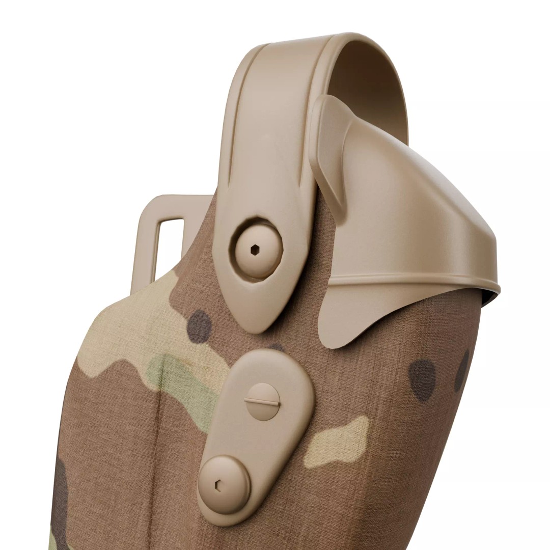 Safariland 6360RDS Holster 3D Model – PBR Textures, FBX, OBJ - View 11