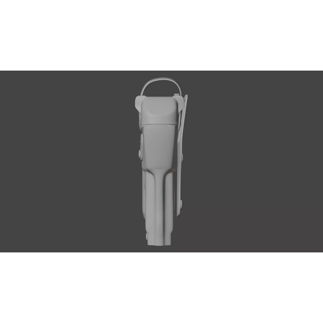Safariland 6360RDS Holster 3D Model – PBR Textures, FBX, OBJ - View 13