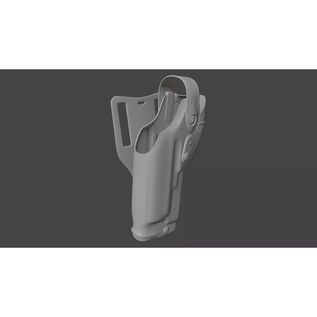 Safariland 6360RDS Holster 3D Model – PBR Textures, FBX, OBJ - View 16