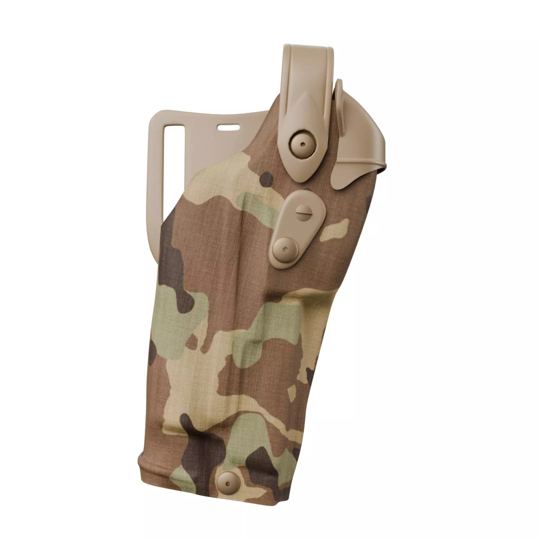 Safariland 6360RDS Holster 3D Model – PBR Textures, FBX, OBJ - View 5