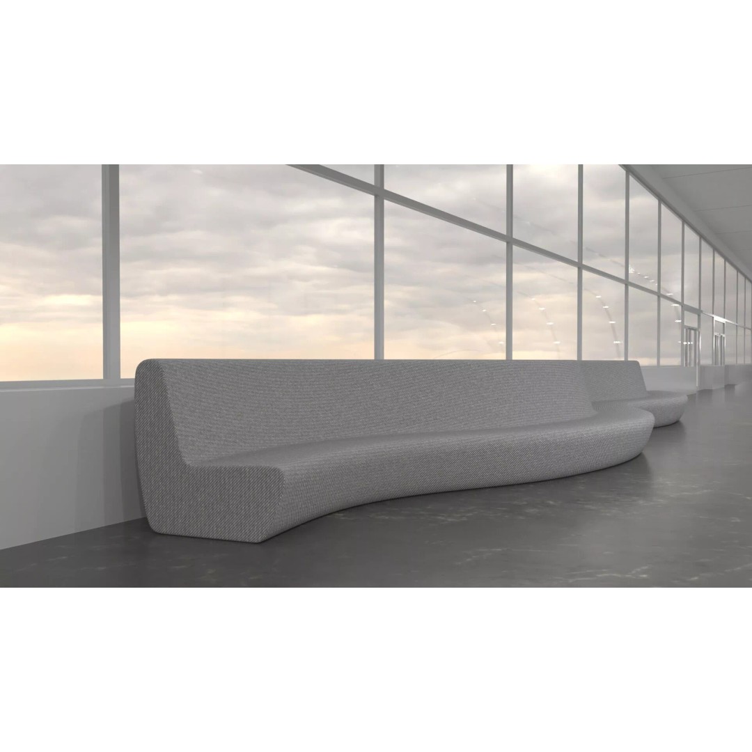 Futuristic Lobby Interior 3D Model – High Quality PBR Asset, FBX - View 13