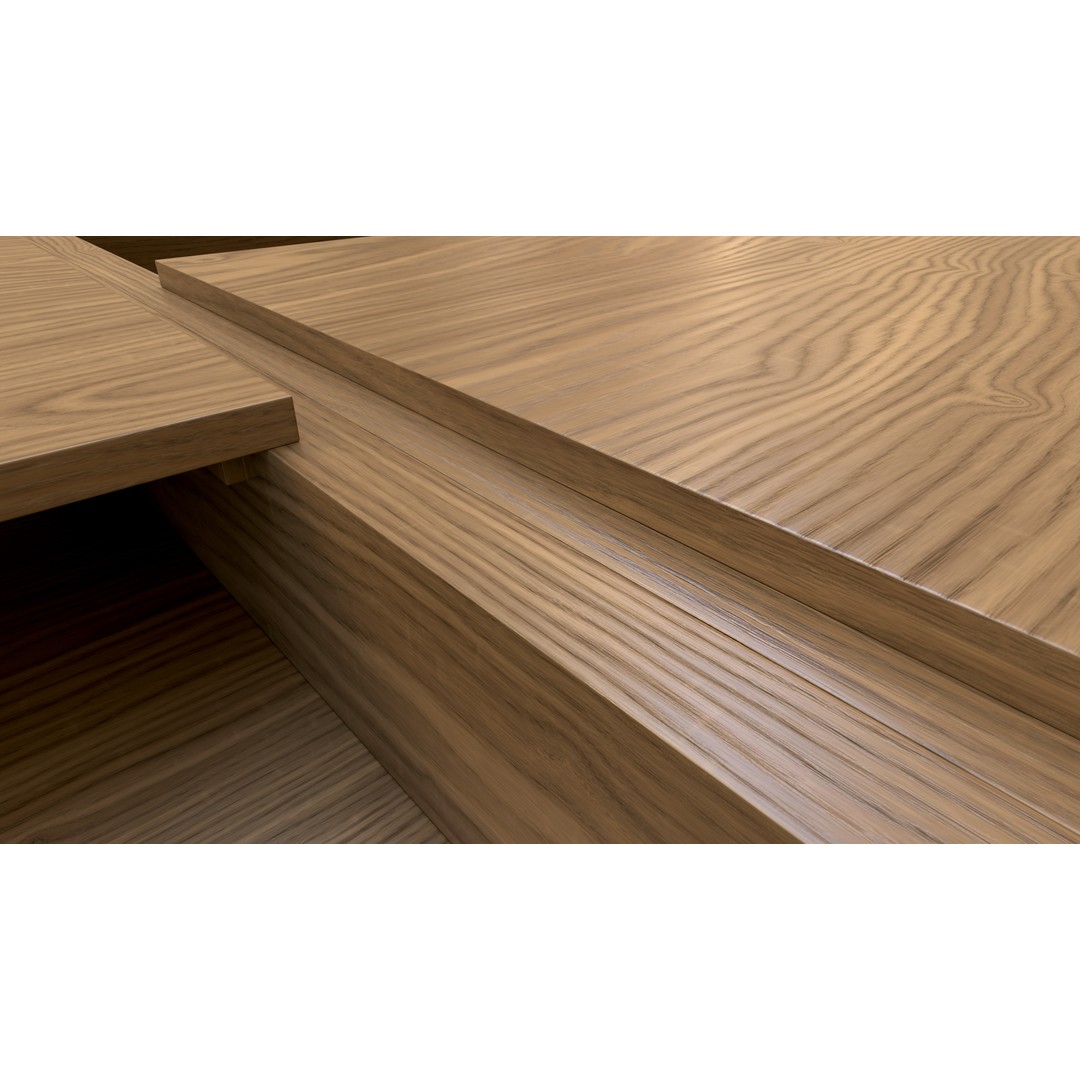 Table Constructor Lounge 3D Model – Low Poly PBR Furniture for Interior Design - View 7