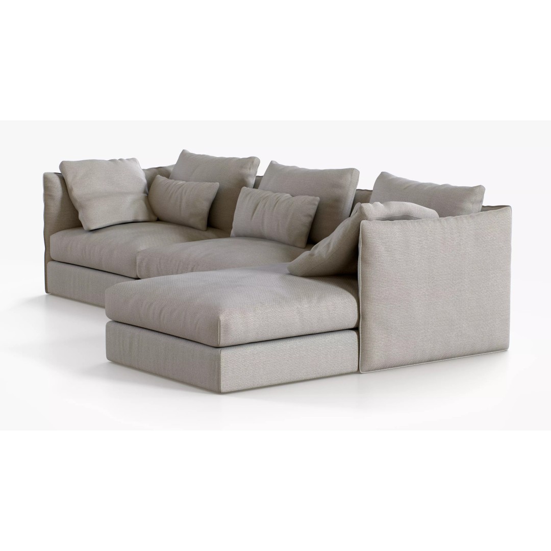 Camerich Era 3D Model – High-Quality Sofa Asset, PBR Textures, FBX - View 3