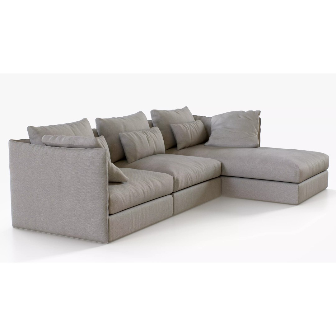 Camerich Era 3D Model – High-Quality Sofa Asset, PBR Textures, FBX - View 7