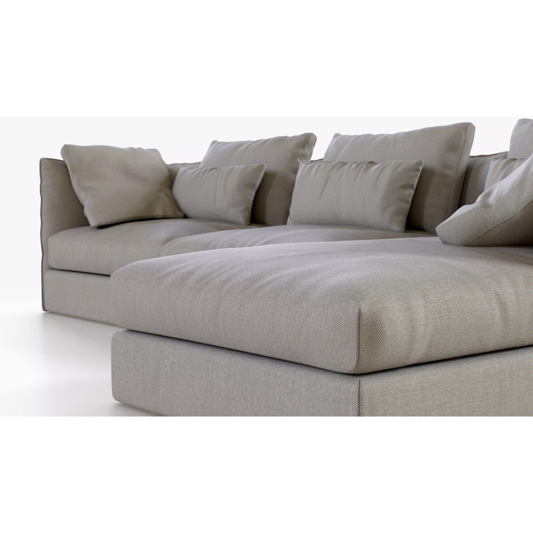 Camerich Era 3D Model – High-Quality Sofa Asset, PBR Textures, FBX - View 8