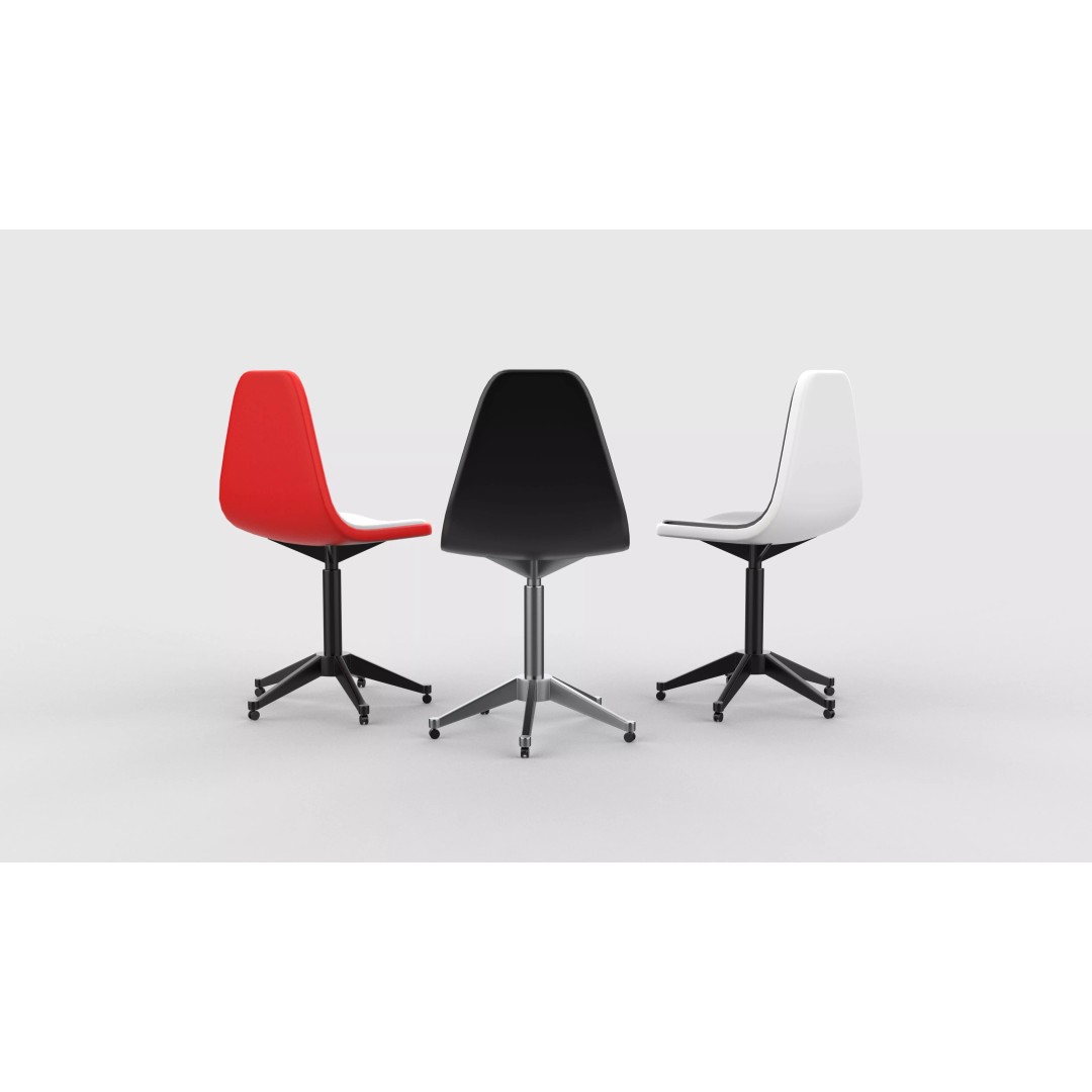 Tulip Chair 3D Model – Stylish Furniture Asset, PBR Textures, FBX, OBJ - View 12