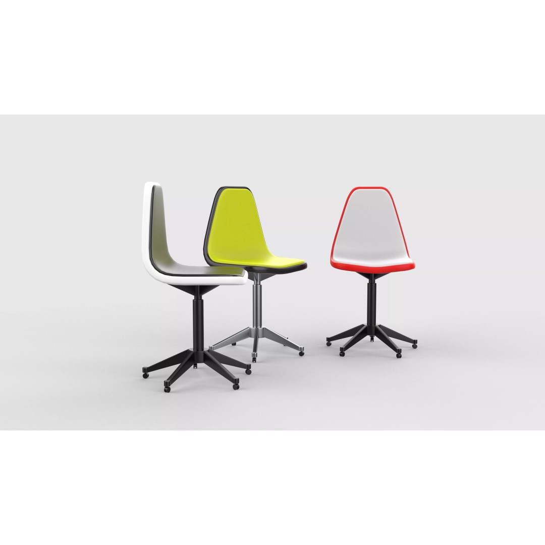 Tulip Chair 3D Model – Stylish Furniture Asset, PBR Textures, FBX, OBJ - View 4