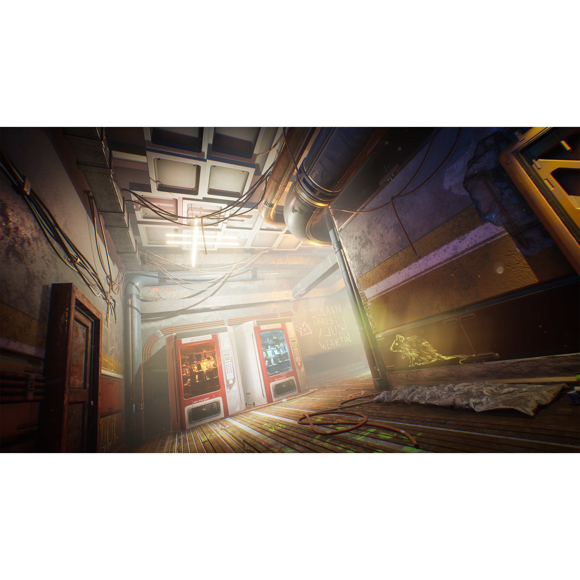 Cyberpunk Interior Environment Kitbash - Low-Poly Game-Ready 3D Model - View 10