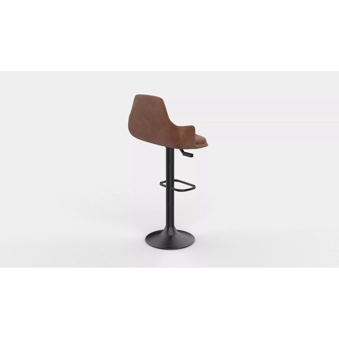 Petra Barstool 02 3D Model – High Poly Game Asset, FBX, OBJ, Blender - View 11