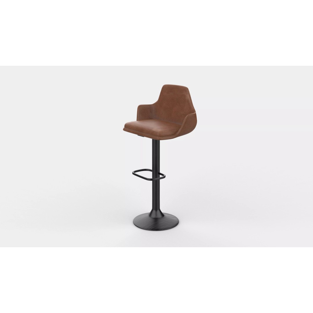 Petra Barstool 02 3D Model – High Poly Game Asset, FBX, OBJ, Blender - View 4