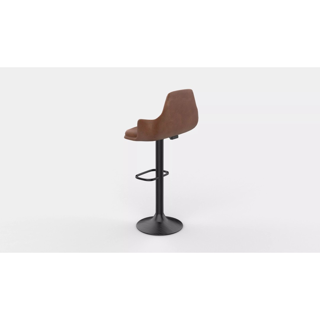 Petra Barstool 02 3D Model – High Poly Game Asset, FBX, OBJ, Blender - View 5