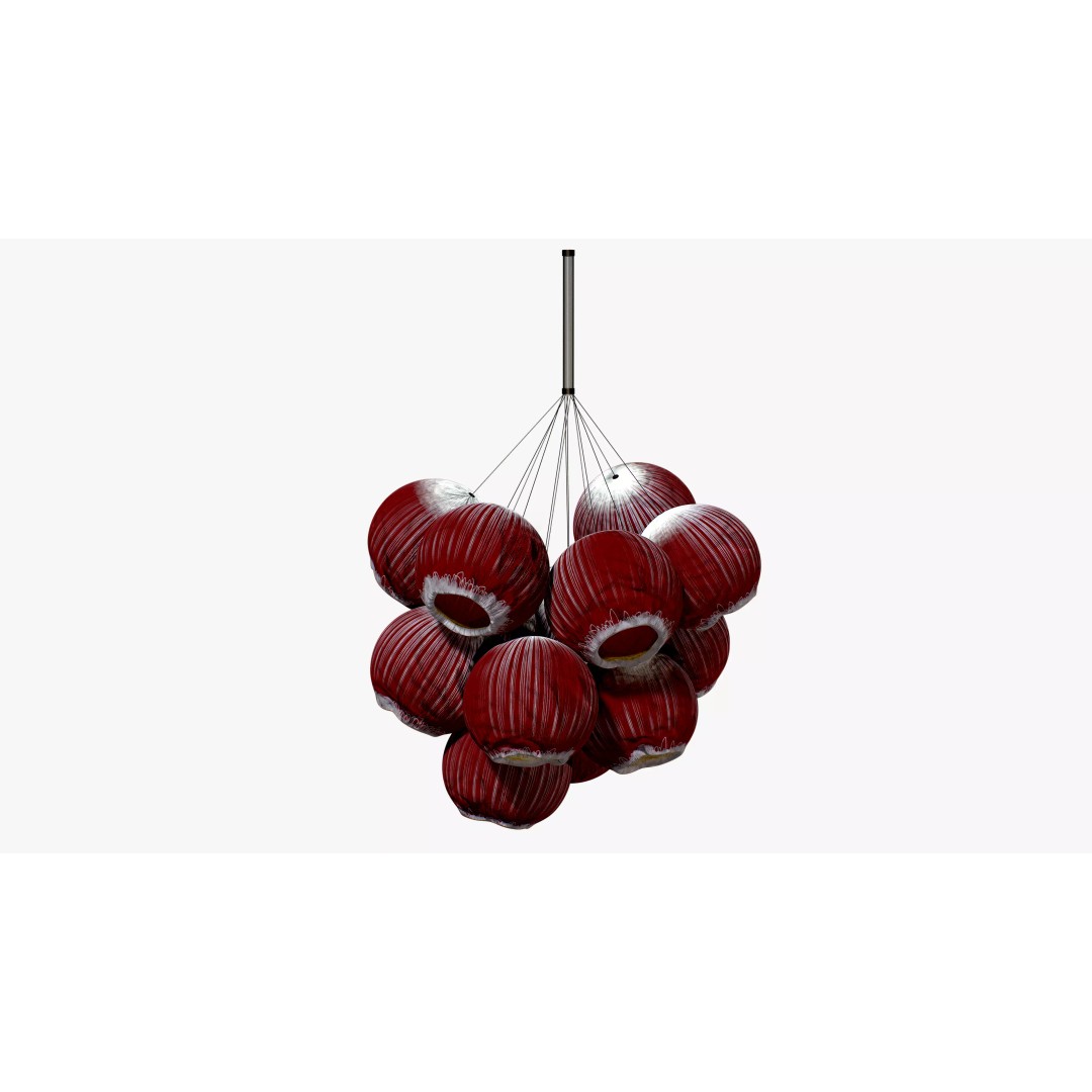 Kalyna Ceiling Light 3D Model – High-Quality PBR Asset, FBX, OBJ - View 2