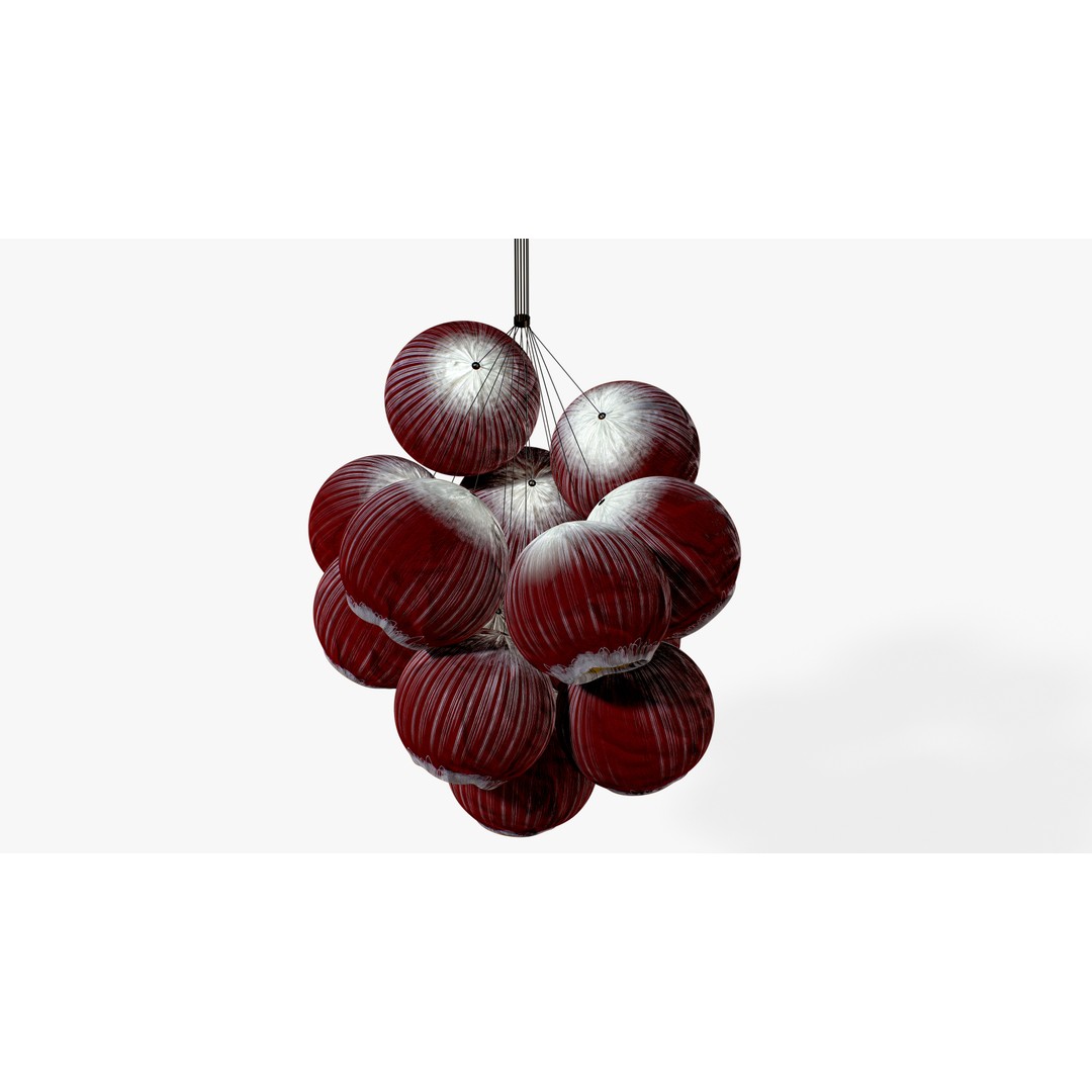 Kalyna Ceiling Light 3D Model – High-Quality PBR Asset, FBX, OBJ - View 6