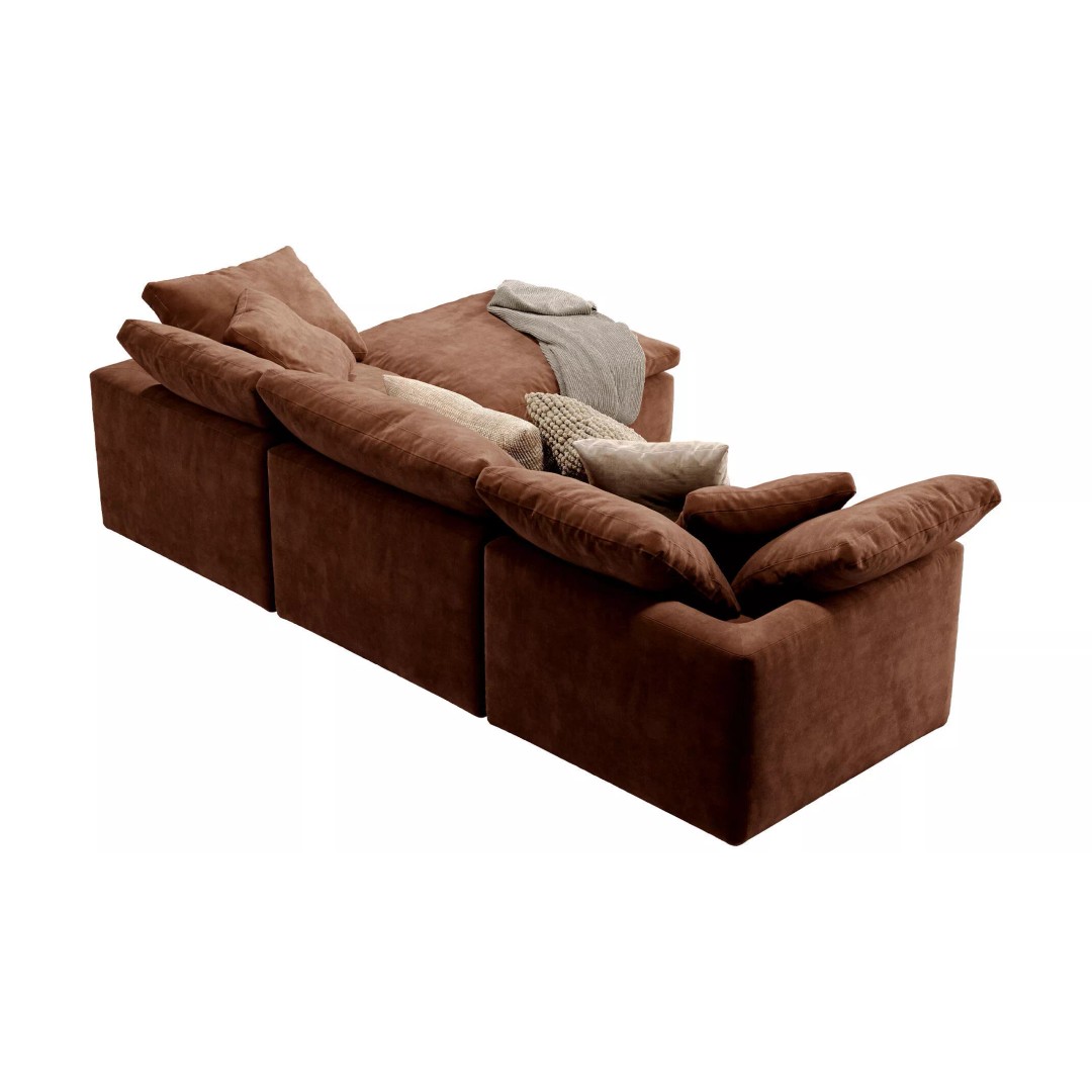 Cloud Modular Sectional 3D Model – Luxury Sofa with Textures & Materials - View 15