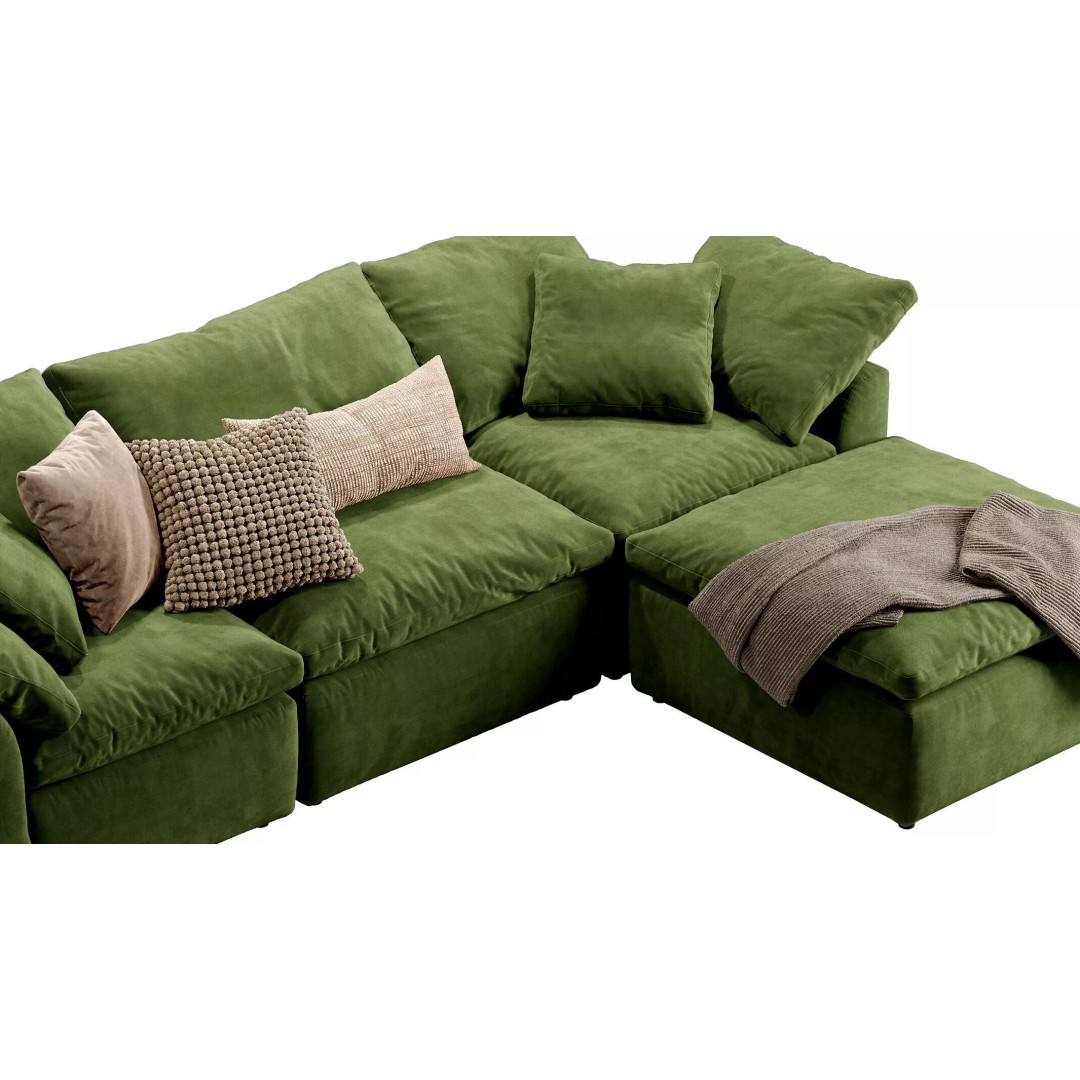Cloud Modular Sectional 3D Model – Luxury Sofa with Textures & Materials - View 7
