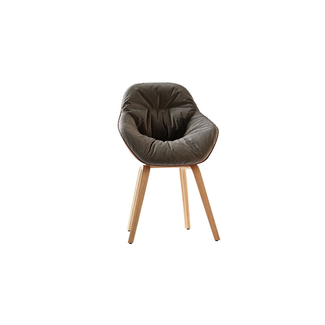 AAC 123 Soft Duo 3D Model – Contemporary Chair, OBJ, Textured - View 16