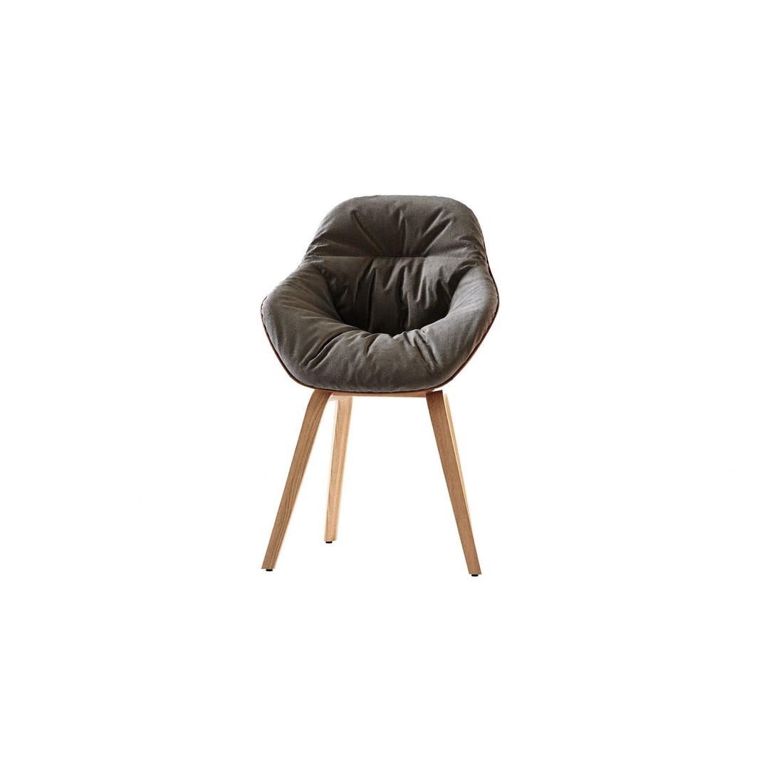 AAC 123 Soft Duo 3D Model – Contemporary Chair, OBJ, Textured - View 17