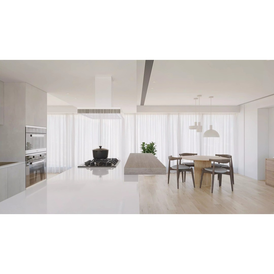 Minimalist Living Room 3D Model – Contemporary Interior, PBR Textures - View 5