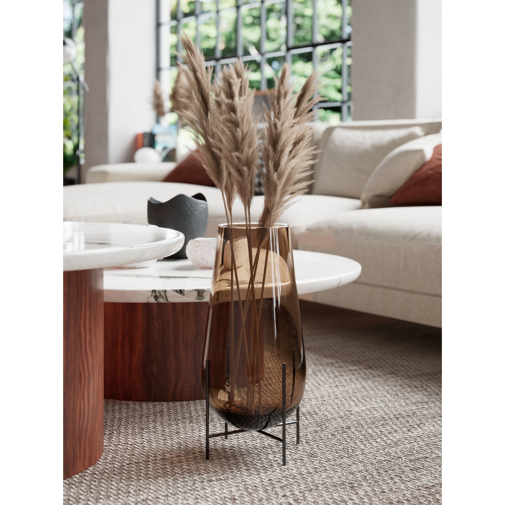 Boho Design Interior Scene - High-Quality 3D Model - View 10