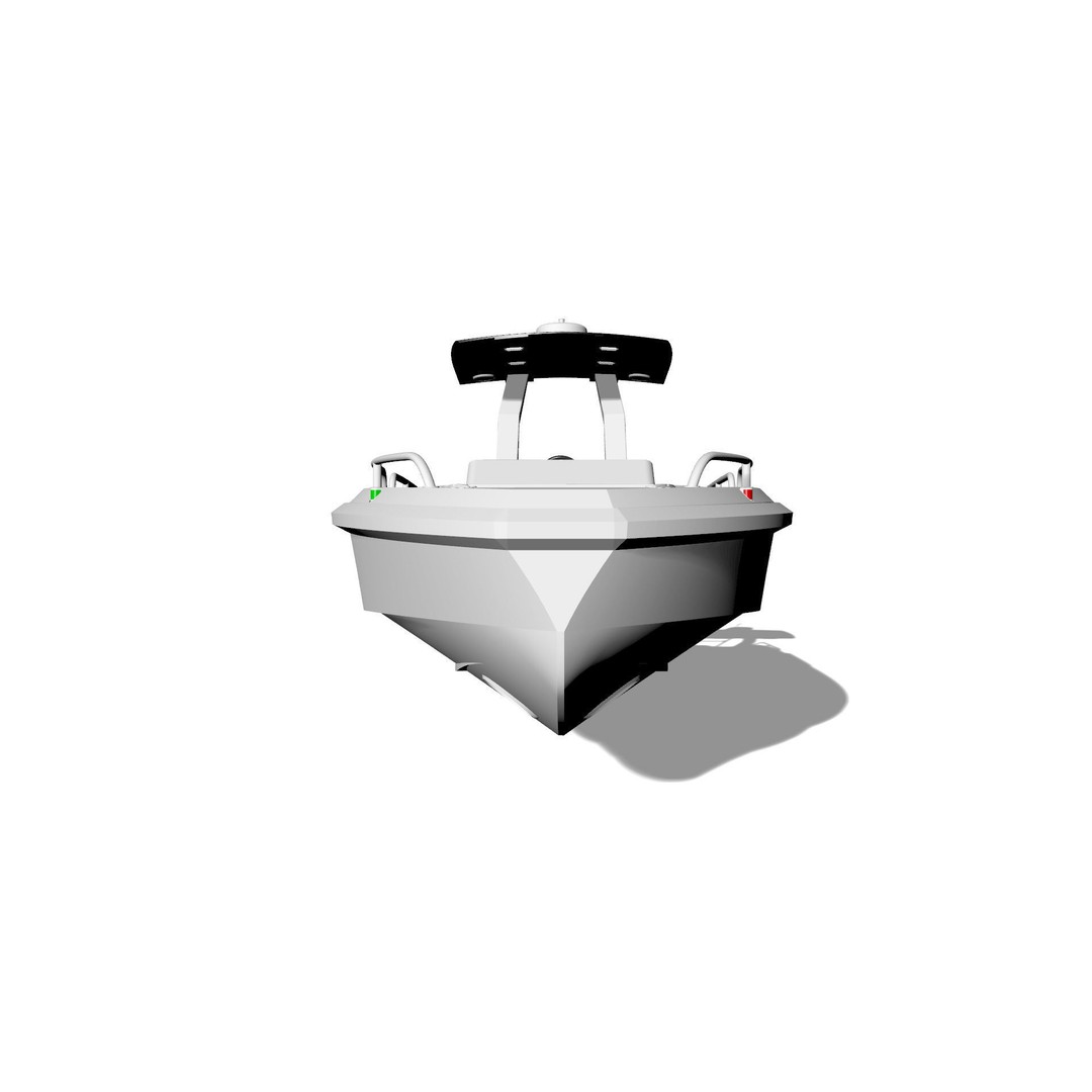 8 Meter Yacht Tender Runabout 3D Model – High Poly, PBR, VR Ready - View 15