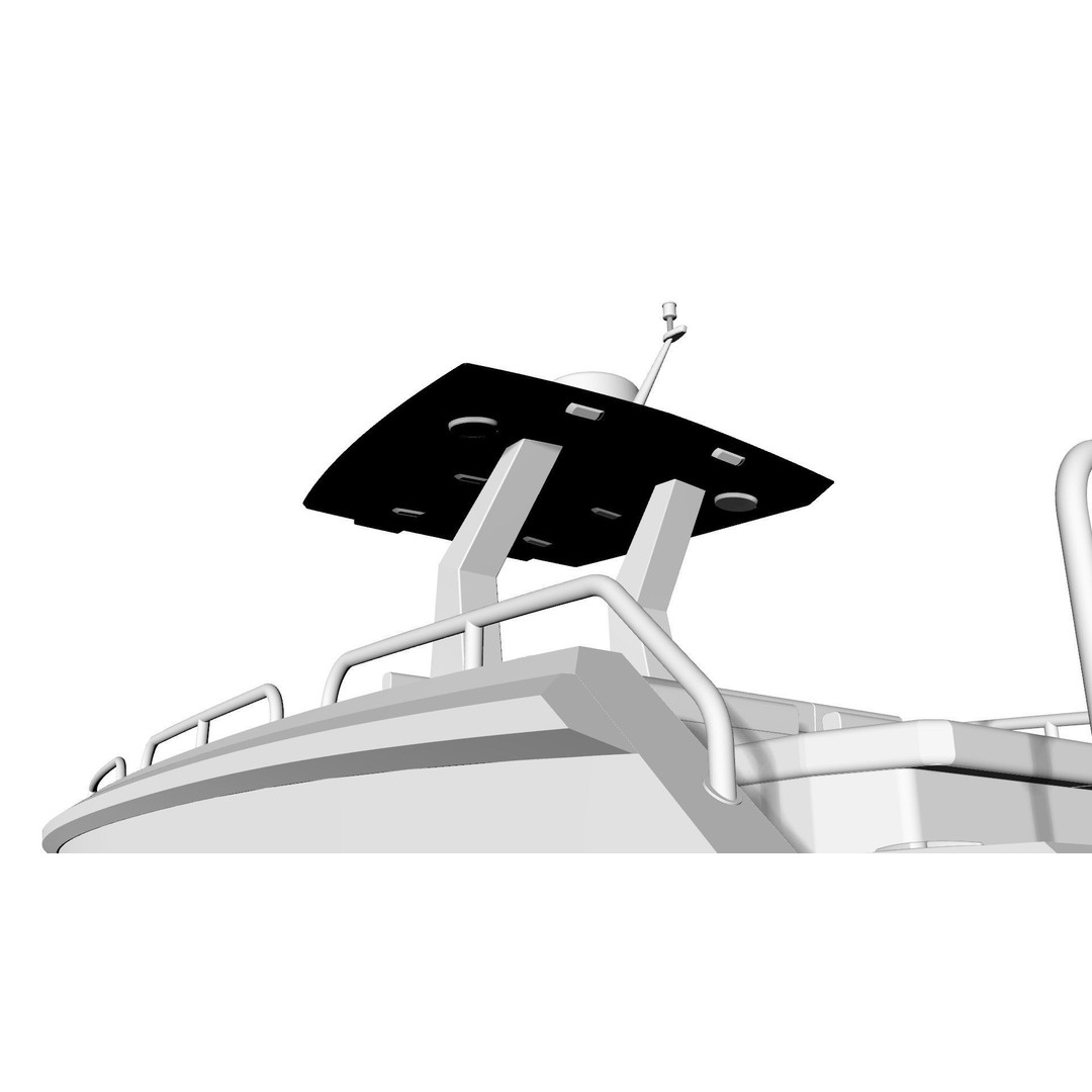 8 Meter Yacht Tender Runabout 3D Model – High Poly, PBR, VR Ready - View 20
