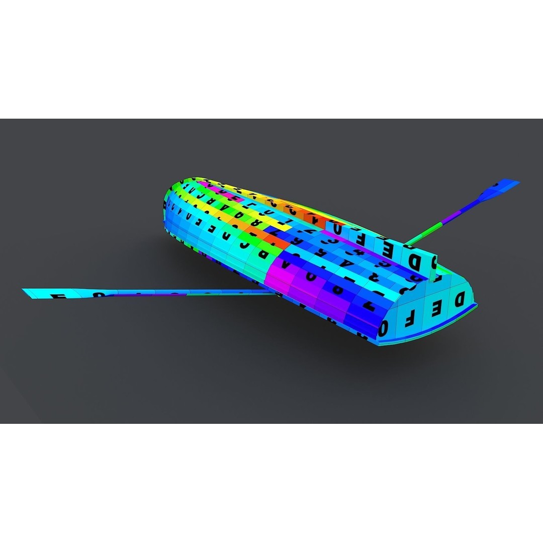 Wooden Boat 3D Model – Low Poly Historic Watercraft, FBX & OBJ - View 20