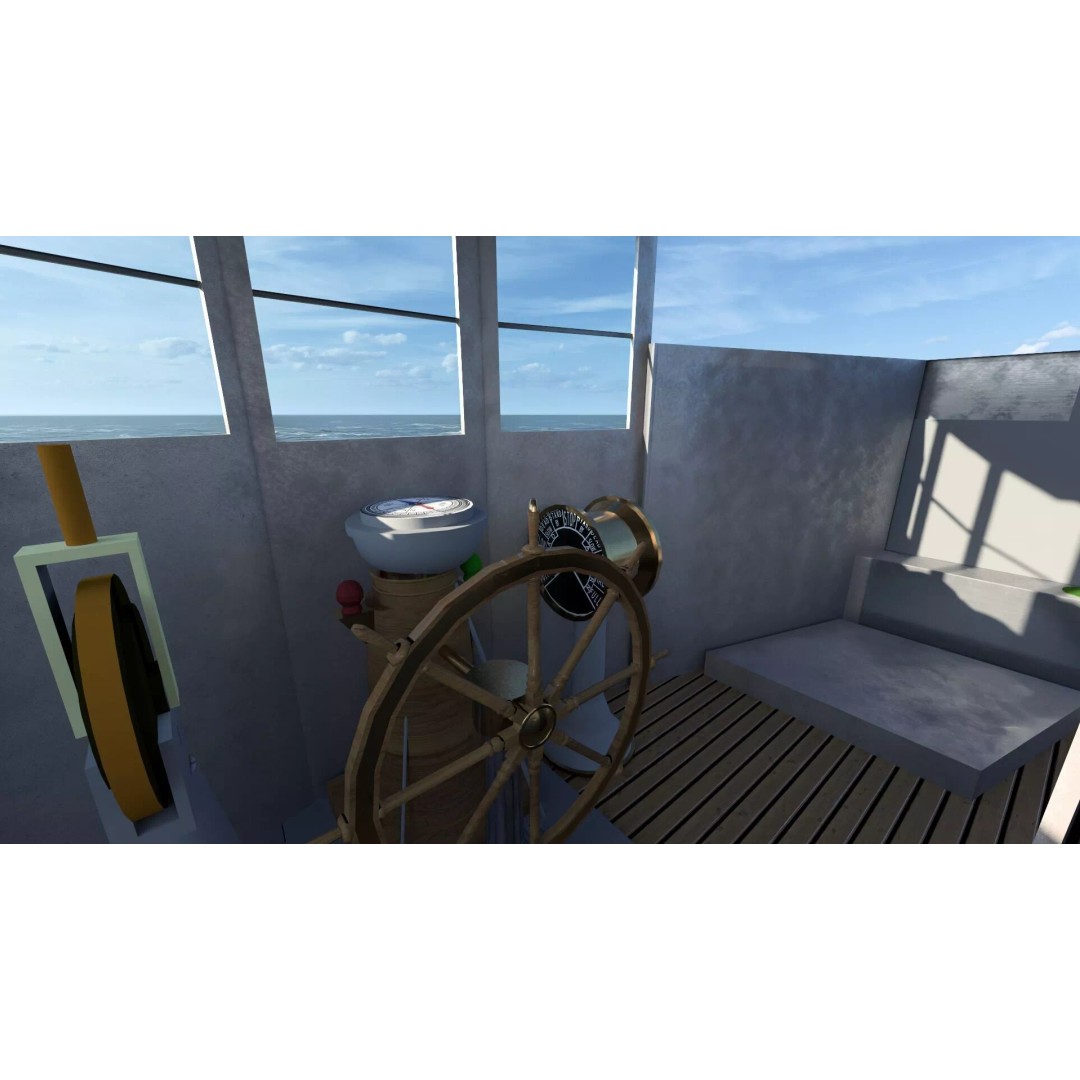 WW2 Britain Royal Navy Fast Gunboat 3D Model – Detailed Military Vessel, OBJ/FBX - View 33